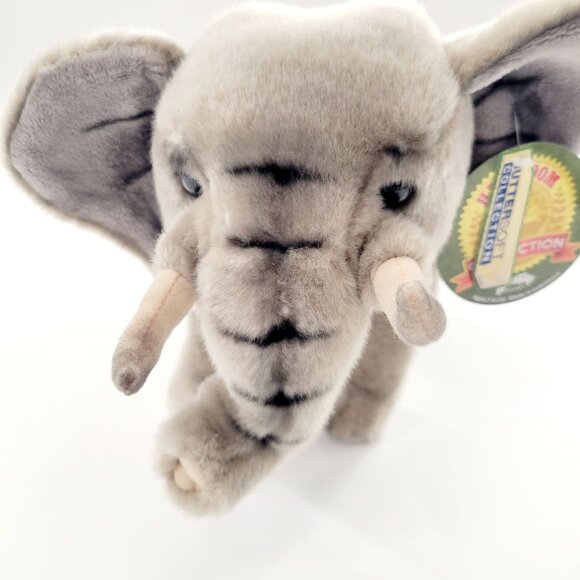 Adventure Planet Heirloom Collection Standing Elephant Stuffed Animal 12" NEW - Picture 3 of 12